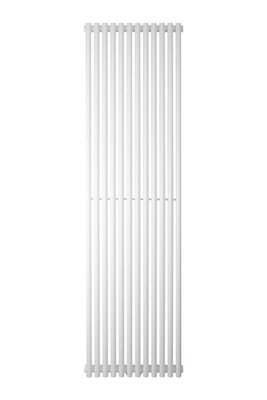 Вертикальний радіатор Praktikum 1 H-1800 мм, L-463 мм Betatherm PV 1180/12 9016М 99 фото