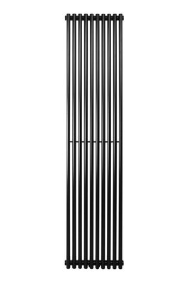 Вертикальний радіатор Praktikum 1 H-1800 мм, L-387 мм PV 1180/10 9005М 99 фото