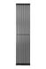Вертикальний радіатор Praktikum 1 H-1800 мм, L-387 мм PV 1180/10 9005М 99 фото 1