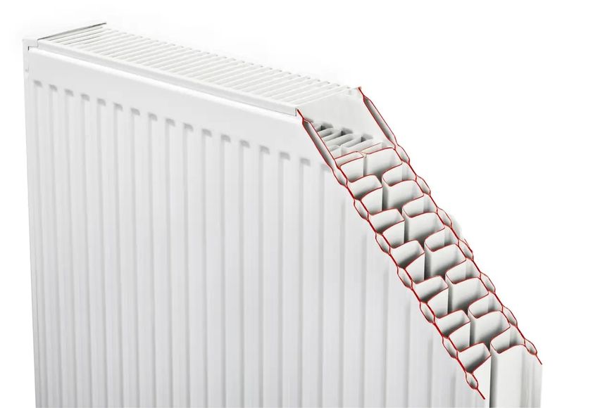 Сталеві панельні радіатори Warmwell висота 500мм, бокове підключення, 22 тип (Туреччина) 500, 600 0815061210 фото