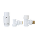 Комплект радіаторний кутовий (дизайнерський, білий) Invena 503019157 фото 1