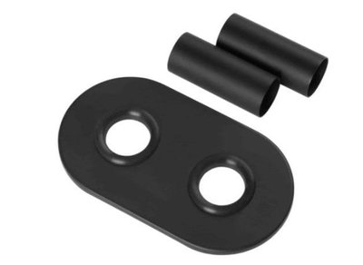 Комплект маскувальних елементів (розетки + гільзи), чорний Invena UA-12-С15 фото