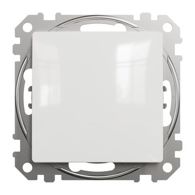 Одноклавишный выключатель 10А-250В, Белый, Sedna Design SDD111101 SDD111101 фото