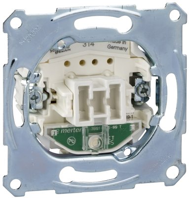 Выключатель одноклавишный с подсветкой, механизм Merten MTN3131-0000 MTN3131-0000 фото